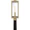 Quoizel Westover 1-Light Antique Brass Outdoor Post Lantern WVR9007A - alternate 2